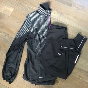 New Saucony Running Pants and Wind Breaker